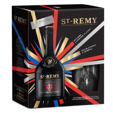 St Remy XO Cafe Glass Pack 700ml