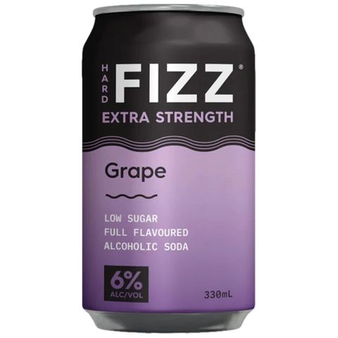 Hard Fizz Grape Seltzer 330ml x16