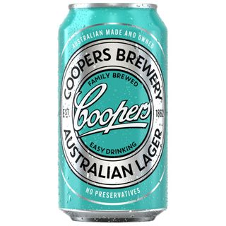 Coopers Australian Lager Can 375ml x24