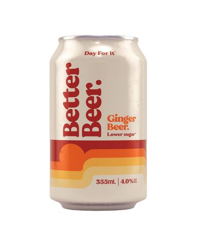 Better Beer Ginger Beer Can 355ml x24