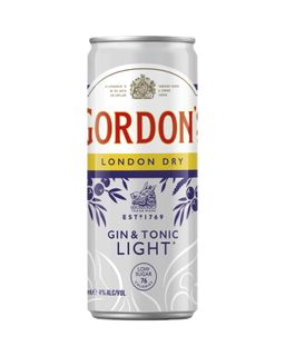 Gordons Gin & Tonic LIGHT Can 250ml x24