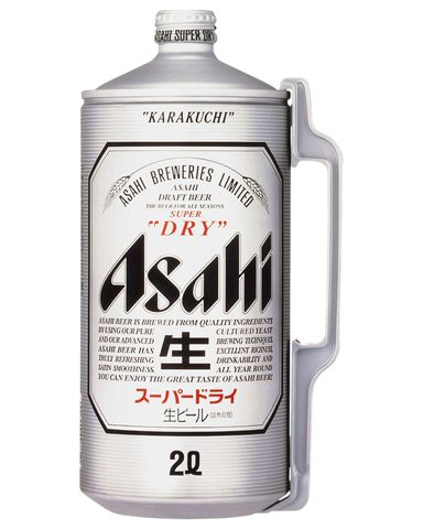 Asahi Super Dry 2L Can x6