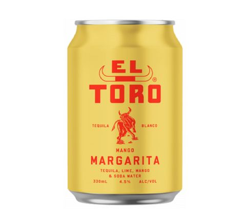 El Toro Mango Margarita Can 330ml x24