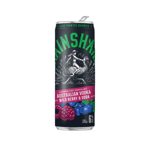 Grainshaker Vodka Wild Berry 6% 330mlx24