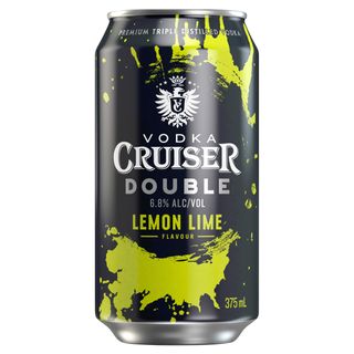 Cruiser Black Lemon Lime Can 375ml x24