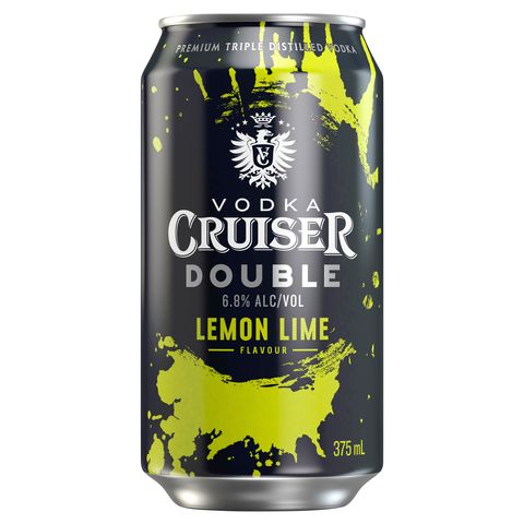 Cruiser Double Lemon Lime Can 375ml x24