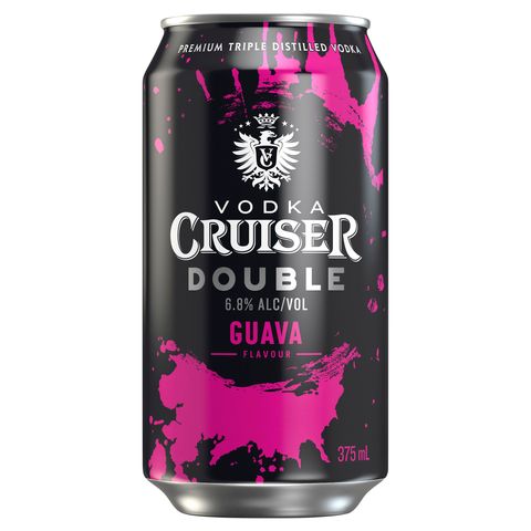 Cruiser Double Guava Can 375ml x24
