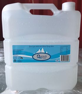 Quench Natural Spring Water 10L