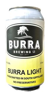 Burra Brewing Burra Light Can 375ml x16