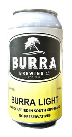 Burra Brewing Burra Light Can 375ml x16