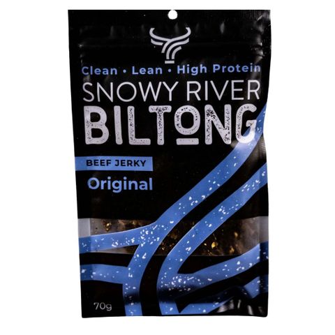 Snowy River Biltong Traditional Beef 70g