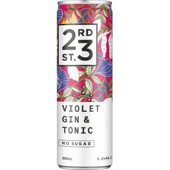 23rd Street Violet Gin & Tonic 300ml x24