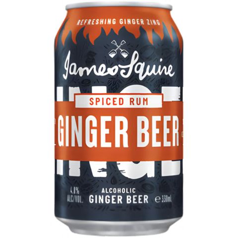 James Squire Ginger Spiced Rum 330ml x24