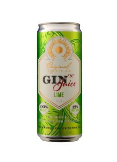 Gin N Juice Lime Can 330ml x24