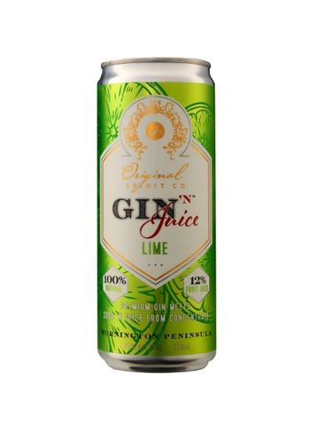 Gin N Juice Lime Can 330ml x24