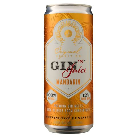 Gin N Juice Mandarin Can 330ml x24