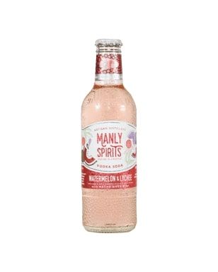 Manly Spirits Watermelon Lychee 275mlx24