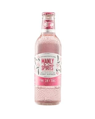 Manly Spirits Pink Gin & Tonic 275ml x24