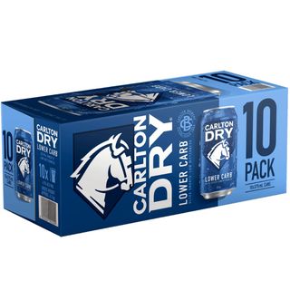 Carlton Dry Can 375ml 10PK x3