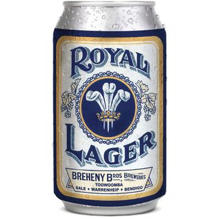 Breheny Bros Royal Lager Can 355ml x24