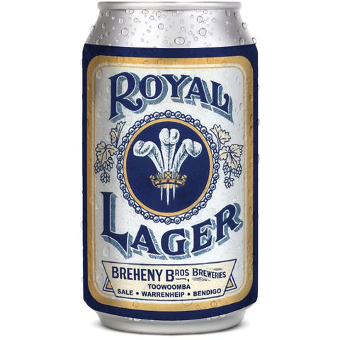 Breheny Bros Royal Lager Can 355ml x24
