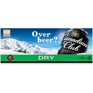 Canadian Club 6% & Dry Cans 10PK x3