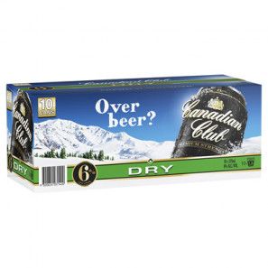 Canadian Club 6% & Dry Cans 10PK x3