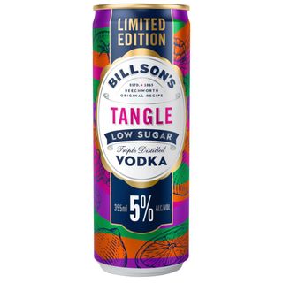 Billsons Vodka & Tangle Low Sugar 5% 355ml x24
