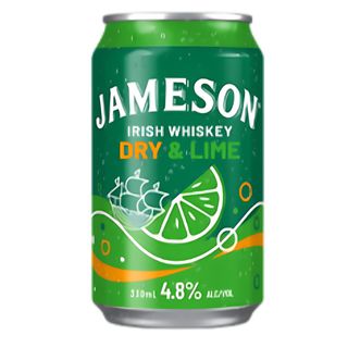 Jameson & Dry Lime 4.8% Can 330ml x24