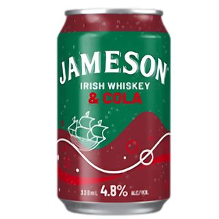 Jameson & Cola 4.8% Can 330ml x24