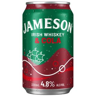 Jameson & Cola 4.8% Can 330ml x24