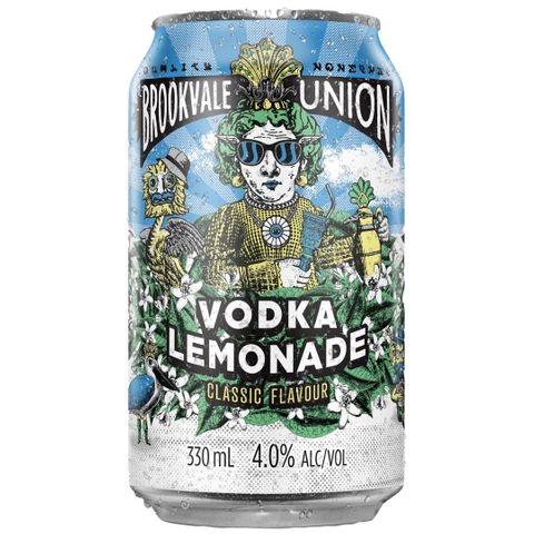 Brookvale Vodka Lemonade 330ml x24