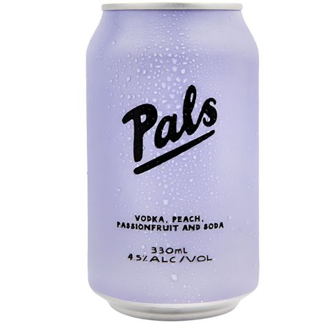 Pals Peach & Passionfruit 330ml x12