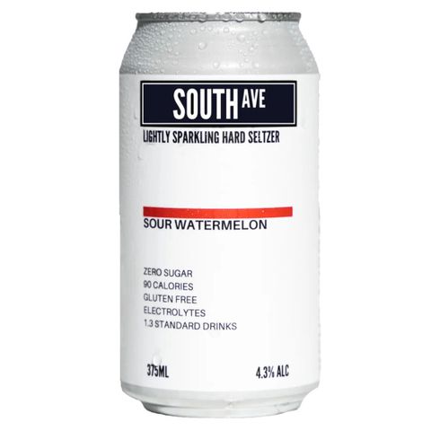 South Ave Sour Watermelon Seltzer 375ml x24