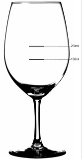 Libbey Cuvee Wine 530ml 250/150ml PLx12