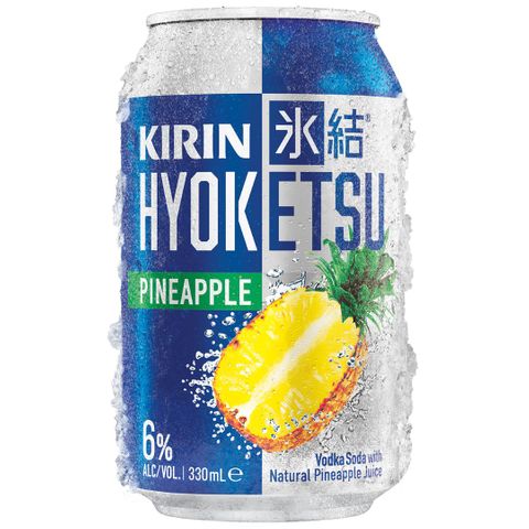 Kirin Hyoketsu Pineapple 6% 330ml x24