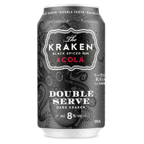 Kraken Spiced Rum & Cola 8% 320ml x24