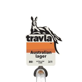 Travla Lager 3.5% Mid Keg 50L