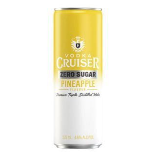 Cruiser Zero Sugar Pineapple Can 275ml x24