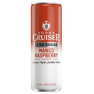 Cruiser Zero Sugar Mango Raspberry Can 275ml x24