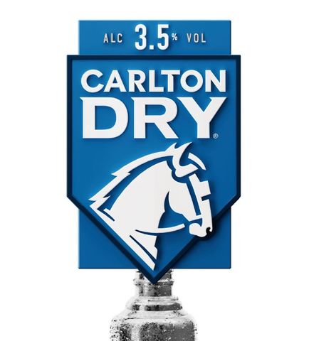 Carlton Dry Mid 3.5% Keg 49.5L