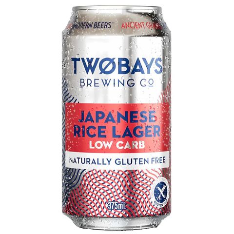 Two Bays Japanese Rice Lager (GF) 375ml x16