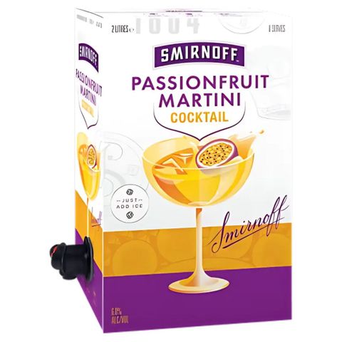 Smirnoff Passionfruit Martini 10% 10L