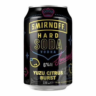 Smirnoff Hard Soda Yuzu 6% 330ml x24