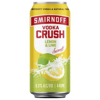 Smirnoff Crush Lemon Lime 440ml 6% 24pk