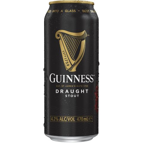 Guinness Draught Can 470ml x24