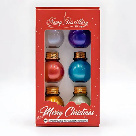 Newy Christmas Baubles Gin 6x50ml Pack