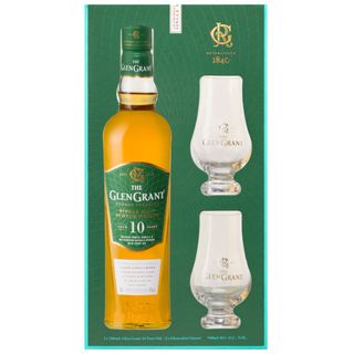 Glen Grant 10YO & 2 Glass Gift Box 700ml