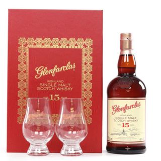 Glenfarclas 15YO & Glasses Gift Pack 700ml