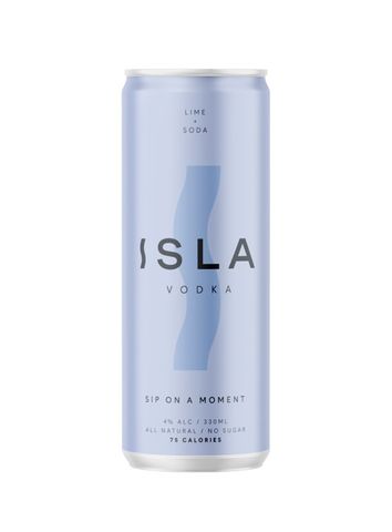 Isla Vodka Lime Soda 330ml x24